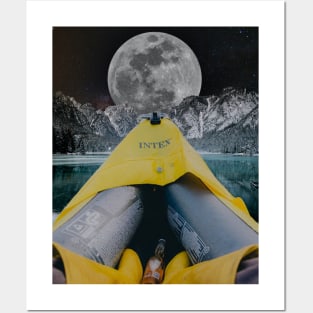 Navigating to the moon Posters and Art